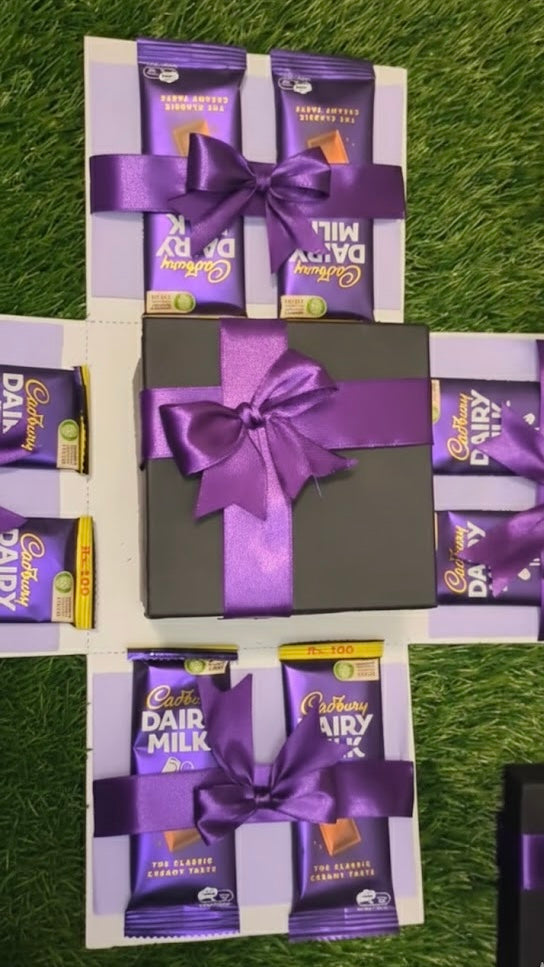 Chocolate explosion box