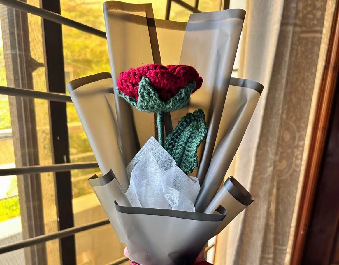 Crochet bouquets